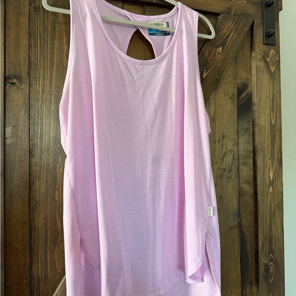 Magellan Outdoors Light Pink Sleeveless Top